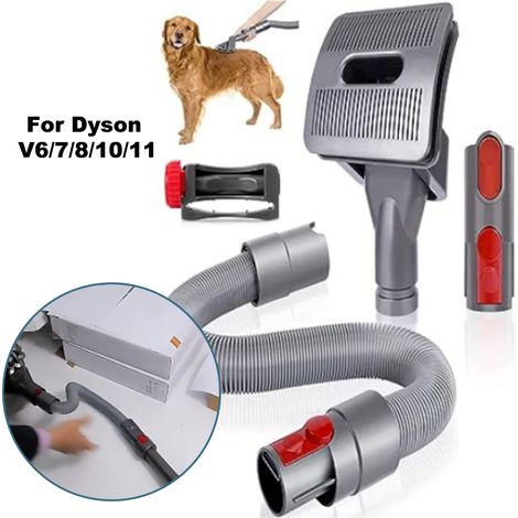 Adaptateur aspirateur nettoyant accessoire brosse tuyau convertisseur connecteur outil pour animal de compagnie 6 7 8 10 11 (1/5)
