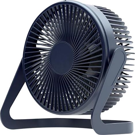 Ventilateur USB De Bureau - 15 cm - Réglage 360° - Alimentation USB - Silencieux 30 dB - 2500 tr/min - Pour Bureau Ordinateur Portable