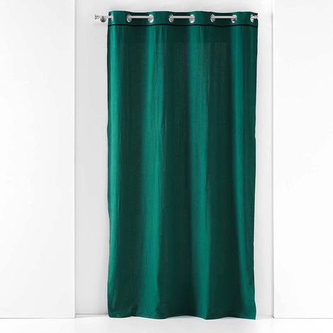 Rideau à œillets LINETTE, coton brillant, 135 x 240 cm (1/4)