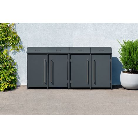 Westmann Mülltonnenbox Moderna – für 4x Tonne (1/5)