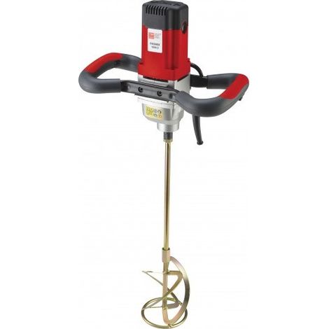 Altrad – Mélangeur béton 1800W – Moteur monophasé 230V – Vitesse 150-670 tr/min – Capacité 227L – Démarrage lent pour limiter projections