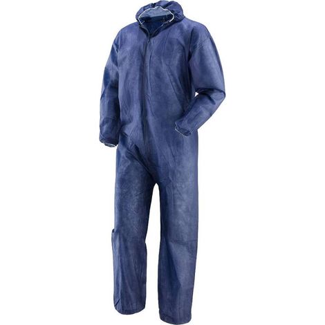 TUTA DA LAVORO MONOUSO 40 G/M2 BLU TG.XXL