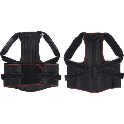 Soutien lombaire, fixation, correction de la cyphose, corset dorsal pour adultes et enfants (M) (1/5)