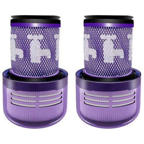 PA Lot de 2 Filtres de Rechange Lavables pour Aspirateur Sans Fil Dyson V12 Detect Slim (1/4)
