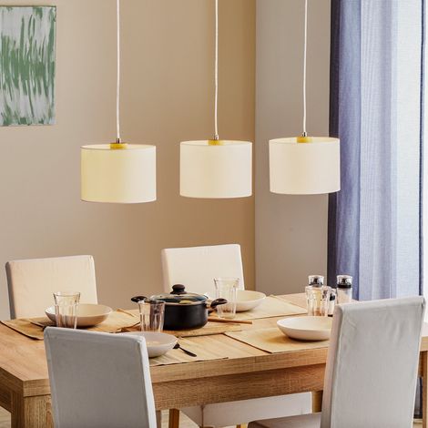 [NEUWERTIG] Euluna Hängeleuchte Corralee  Deckenlampe Pendelleuchte Leuchte Weiß Dreiflam757 B-Ware