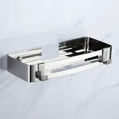 1PCS Étagère Serviteur de Douche pour Salle-de-Bains Organisateur Rangement ,sans Perçage (1/5)