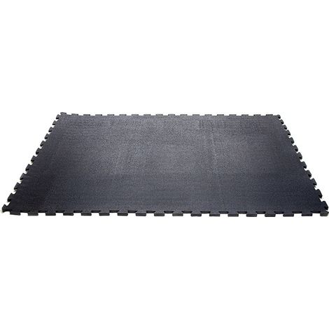 Stallmatte XL - 120 x 180 cm - 4-Seiten-Puzzle-Stallboden aus Gummi