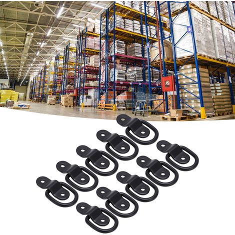 Anneau de traction multifonctionnel (vendu par lot de 10) Noir (1/5)