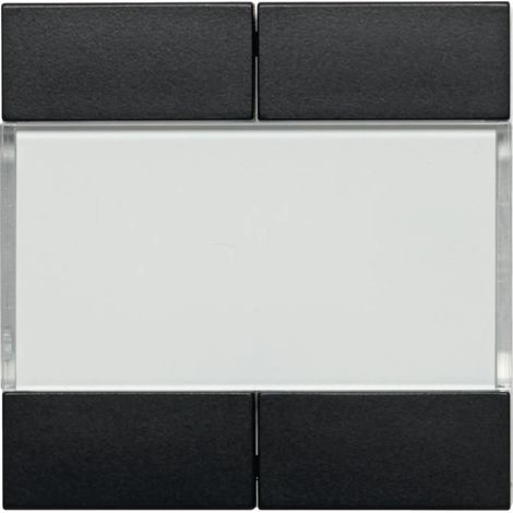 Essensya/systo.tebis 4E noir - APPAREILLAGE MURAL HAGER WST304N