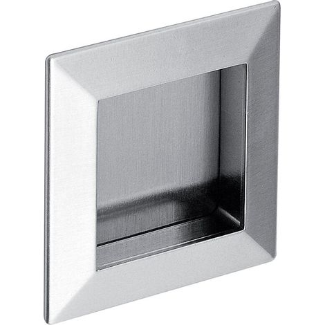 Bouton inox à encoche - diamètre 15 mm - CADAP