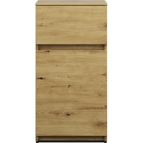burgbad Lin20 Armoire basse, 2 tiroirs, 400x357x780mm, (1/2)