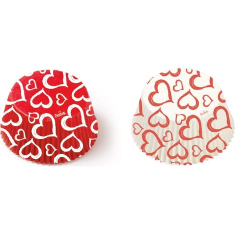 LOVE Muffinförmchen 50x32mm 36 Stück (1/2)