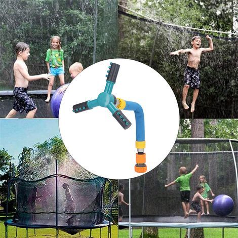 Arroseur Tournoyant pour Trampoline Enfants - Arrosage Automatique Extérieur Été Grand (1/5)
