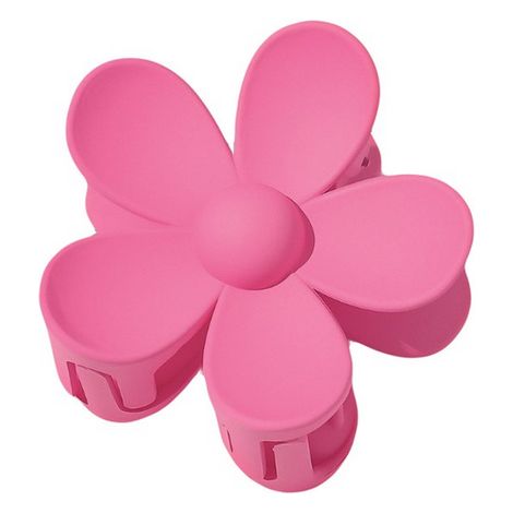 Ecarla Haarspange SP152CR mit Blumenmuster in Pastellrosa