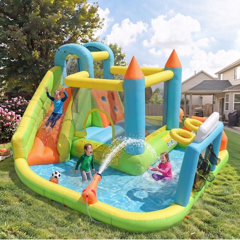 Parque acuático hinchable infantil Oxford 360x320x200 cm OKMYHOME (1/5)