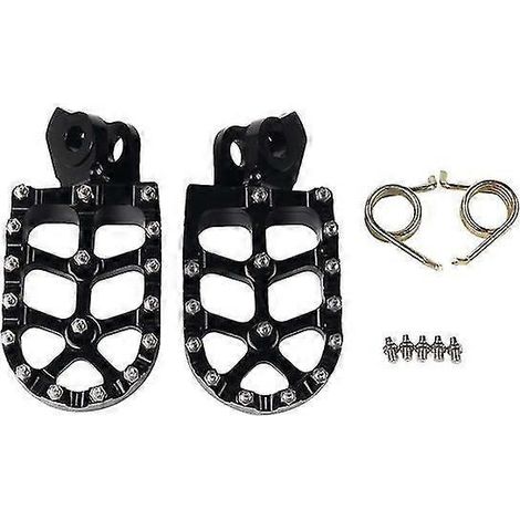 Fußrasten für Suzuki RMZ250, RMZ450, RMX450Z (2010–2017) – Schwarz