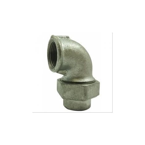 Coude Union Galva N°96 FF3/8''(12/17)