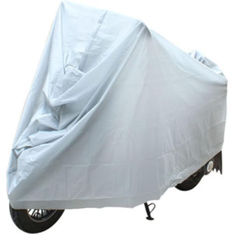 Motorcycle Rain Couverture, Peva Araproping Protective Anti Shock Color Motorbike Cover, pour Les Motos extérieures, Les Voitures électriques, Les vélos (M) (1/5)