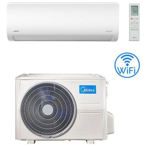 Climatizzatore Condizionatore Midea Xtreme Pro Green Wifi R32 18000 BTU MSAGCU-18HRFN8/GR Inverter Classe A++/A+ (1/2)