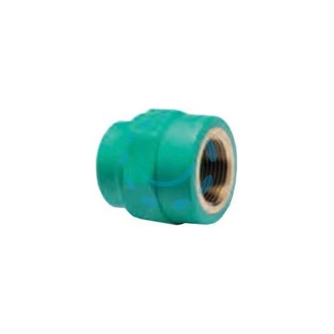 RIDUZIONE FILETTATA FEMMINA IN PPR PN25 - F ø mm.20x1/2"