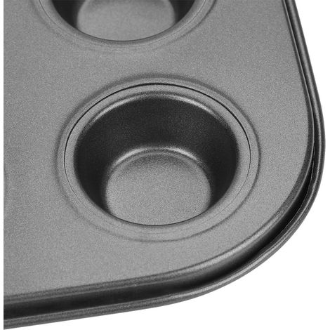 Moule de Cuisson Antiadhérent 24 Cupules en Acier Inoxydable pour Tartes, Cakes et Muffins (1/5)