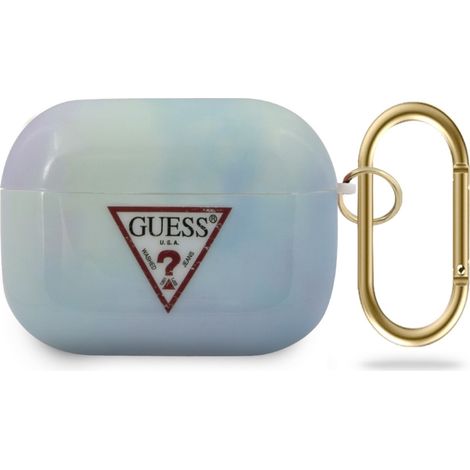 Guess GUACAPTPUMCGC02 AirPods Pro Hülle blau/blau Tie & Dye Kollektion (1/2)
