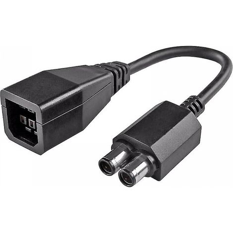 BEBUSINGOTO Convertisseur d'alimentation 2 ports, câble adaptateur secteur Compatible Xbox 360 vers Xbox 360 Slim Jikaix (1/5)