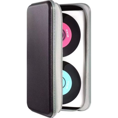 Boîtier pour 80 disques CD/DVD/Blu-ray, rangement compact (1/4)