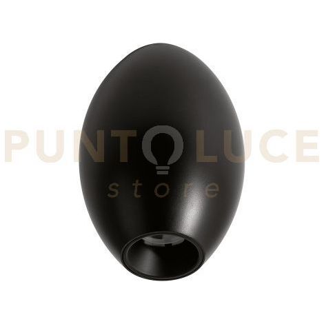 GSO151 SOLO DIFFUSORE PER SOSPENSIONE O PLAFONIER COMPONIBILE LED 3000K 703LM 10W NERO OPACO