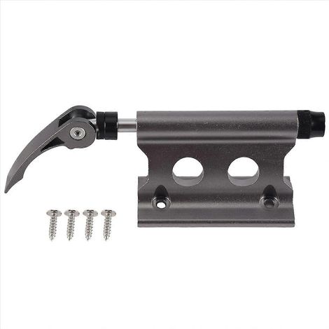 Support de fourche pour vélo, porte-vélos de toit pour camionnette ou plateau de chargement, couleur argent. (1/5)