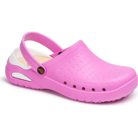 Zueco de sanidad ultraligero con tratamiento virucida estampados EVA SOFT 38 Rosa (1/5)