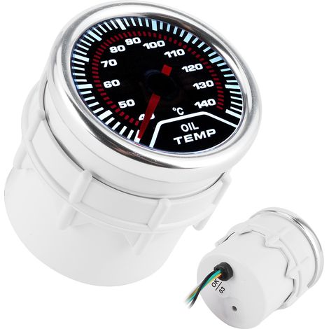 Universelles 52-mm-/2-Zoll-Öltemperaturmessgerät für Autos, Thermometer-Tuning-Zubehör (1/5)