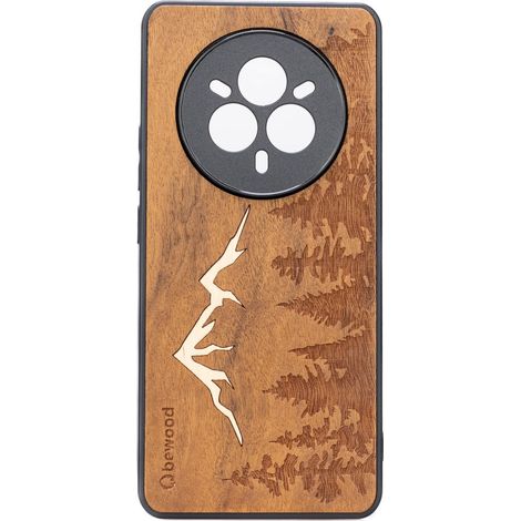Custodia in legno Bewood per Realme 14 Pro Plus 5G imbuia top (1/2)