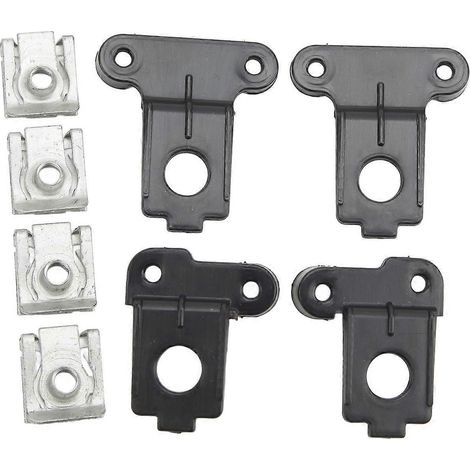 Reparaturset für Scheinwerferhalterung links/rechts, Aluminiumlegierung, hochfest, stabile Konstruktion, 2 Stück