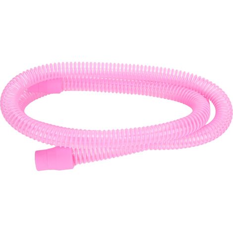 Tuyau respiratoire 1,8 m pour machine à respiration, accessoire de remplacement tubulaire rose pour usage domestique (1/5)