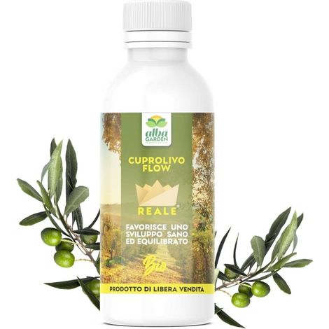 Cuprolivo Flow Rame e Zolfo Fungicida Bio Contro Oidio Mal Bianco Peronospora Ticchiolatura per Olivo Vite Agrumi x 1 Kg (1/5)