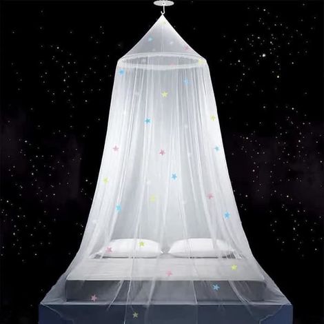 SABIR-Moustiquaire pour lit double Moustiquaire pour enfants Moustiquaire pour chalet Moustiquaire pour enfants Lit sous tente (1/4)