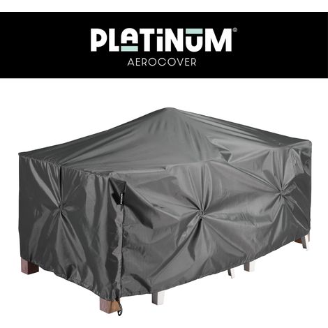 AeroCover Schutzhülle für rechteckige Lounge-Sets Schutzhaube 180 x 150 x H 85 cm (1/5)