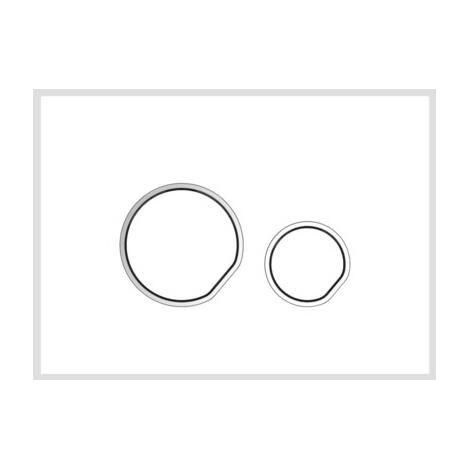 Pulsante di attivazione INEO CEDO 2C bianco
