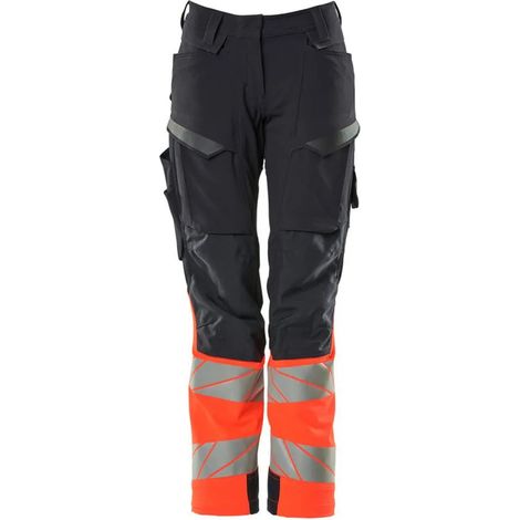 Pantalón de trabajo Mascot accelerate safe tejido stretch impermeable