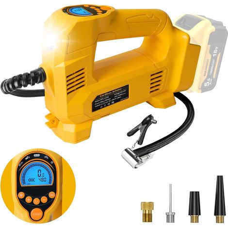 Wireless Air Compressor Compatible with 18V Batteries (1/5)
