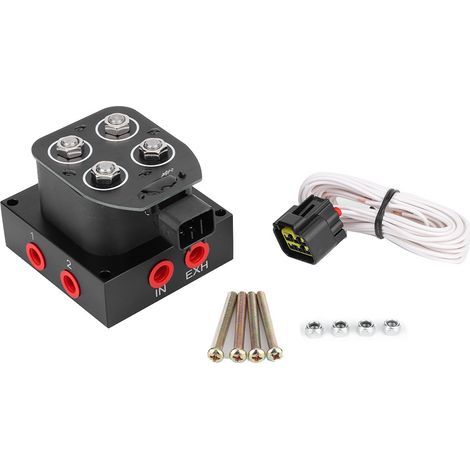 Bloc collecteur de Suspension pneumatique, électrovanne 12V 12.6W 0-300psi pour camion de voiture