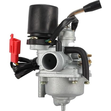 Carburateur PZ19J 19 mm pour Yamaha JOG50/JOG90 (50-90 cm³). Kit carburateur, accessoires et filtre à air inclus. Pack performance complet. (1/4)