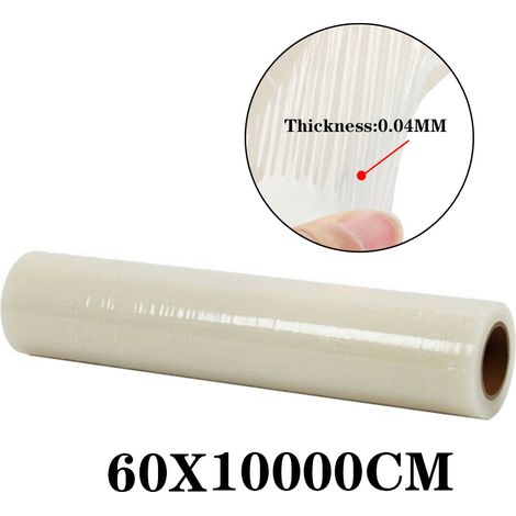 100M Temporary Clear Self Adhesive Protective Film Roll (1/5)