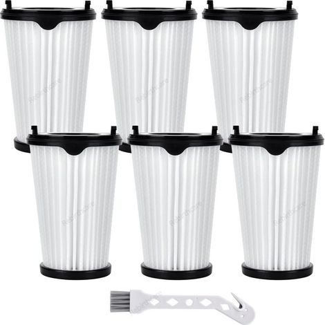 8 Pièces filtres pour Aspirateur Ergorapido AEG CX7 CX7-2 Filtre de Remplacement, filtres hepa de remplacement avec 1 Brosse de Nettoyage (1/5)