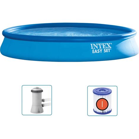 Piscina Easy Set con sistema de filtro 457x84 cm INTEX (1/5)