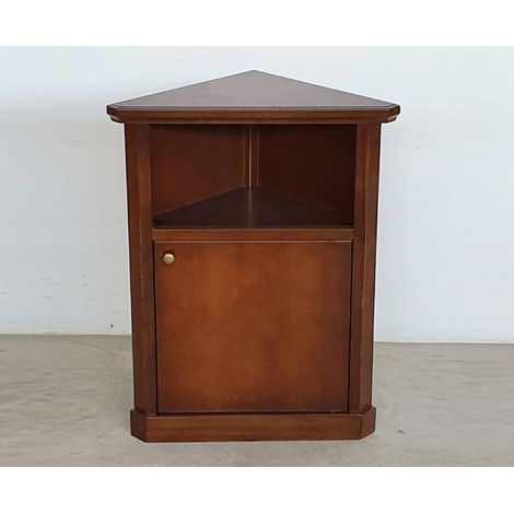 Mobile porta Telefono ad angolo legno arte povera