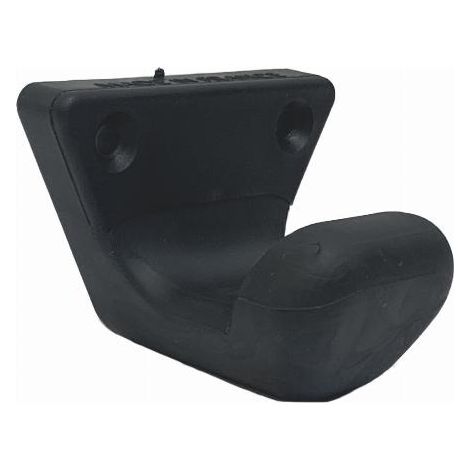 Patère PARSAFE avec clavette - 1 tête - noir - WATTELEZ (1/2)