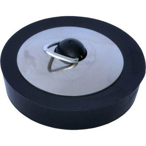 Tappo lavello lavabo 46mm gomma rinforzata 9546 (1/2)