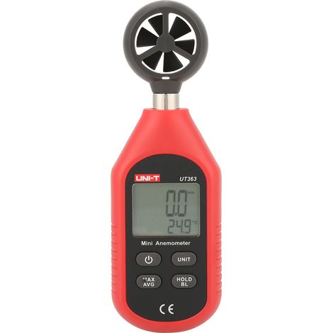 UNI-T UT363 Hochpräziser LCD-Digital-Anemometer-Windgeschwindigkeits-Thermometer-Tester (1/5)